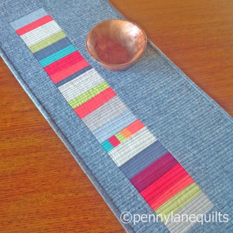 linen table runner by marla varner