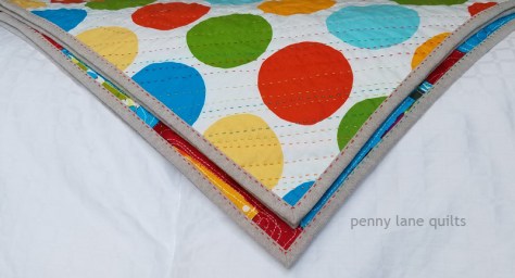 binding detail using perle cotton